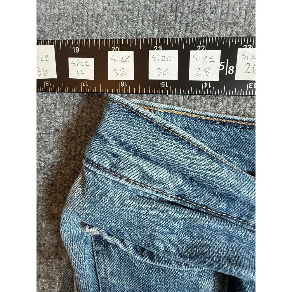 VTG 90's Levi Strauss & Co Silver Tab Mom Jeans Womens 32 Blue Denim Tapered Leg - Picture 5 of 7
